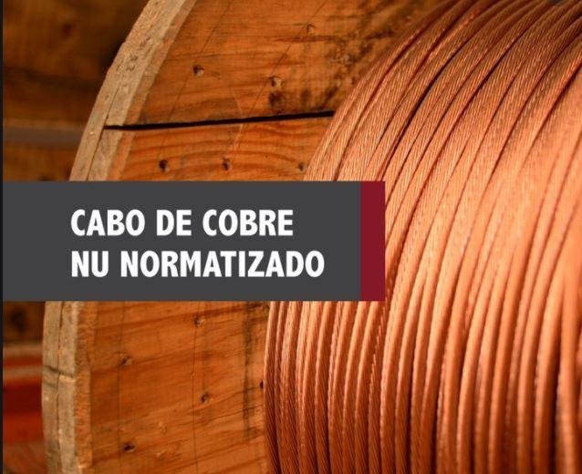 Cabo de Cobre Nu Onde Utilizar